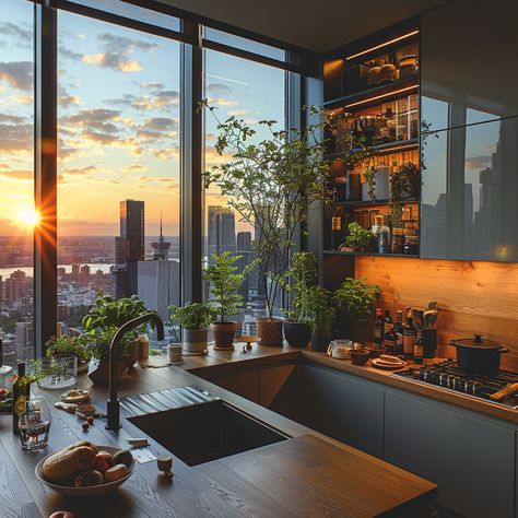 Future-Proof Your Home: Explore the Latest Trends in Interior Design for 2024 New York Kitchen Design, Netherlands Interior Design, New York Kitchen Apartment, Modern House Design Interior 2024, Appartment Interiors Aesthetic, Apartment Interior Aesthetic, Interior Design Trends 2024, Cute Apartments, Modern Apartment Kitchen