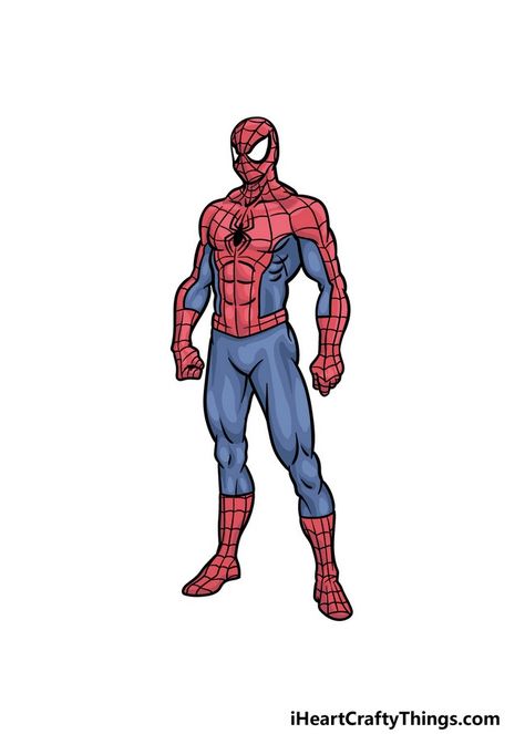 Draw Spider, Spider Man Drawing, Crafty Morning, Man Drawing, Spiderman Drawing, Drawing Template, Drawing Tutorial, Drawing Ideas, To Draw