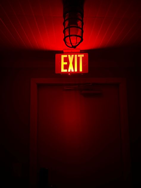 Restless Aesthetic, Neon Exit Sign, Red Playlist Covers, Red Tv Aesthetic, Upbeat Aesthetic, Volume Up, Red Traffic Light, Chasing Shadows, Secret Garden Parties