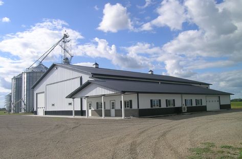 Industrial Warehouse Home, Farm Workshop, Lester Buildings, Shop Apartment, Prefab Garages, Metal Shop Building, Barn Shop, Warehouse Home, Pole Buildings