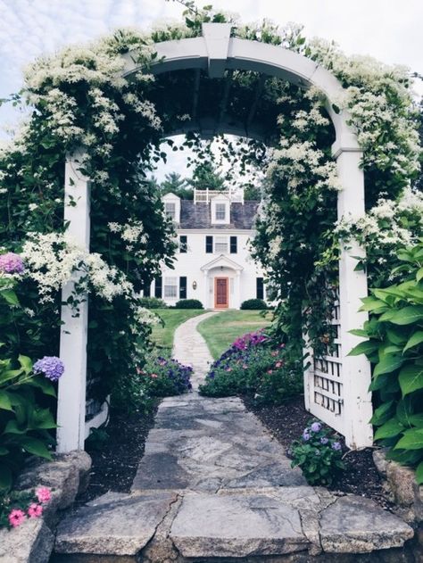 maddieyardley: Duxbury, Massachusetts, USA Duxbury Massachusetts, Garden Entry, Rose Bed, Housing Architecture, Gorgeous Homes, Dream Trips, Secret Gardens, Garden Path, Local Travel