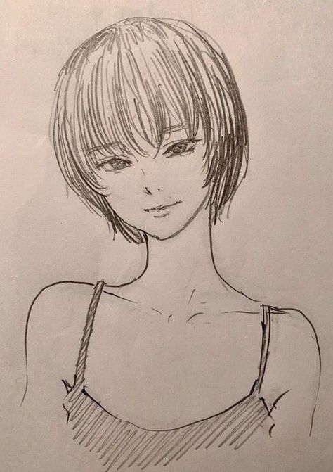 Pencil Drawing, Short Hair, Sketch, Pencil, Twitter, Flowers, Hair