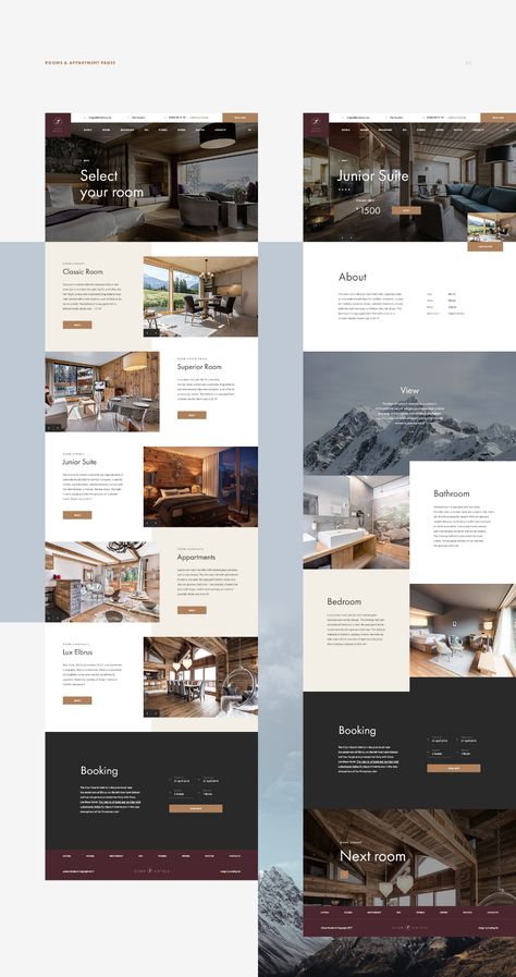 Ozon Hotels - Website on Behance Hotel Website Design, Website Design Ideas, Webdesign Inspiration, Hotel Website, Homepage Design, Website Design Layout, Modern Website, Website Ideas, Web Layout Design