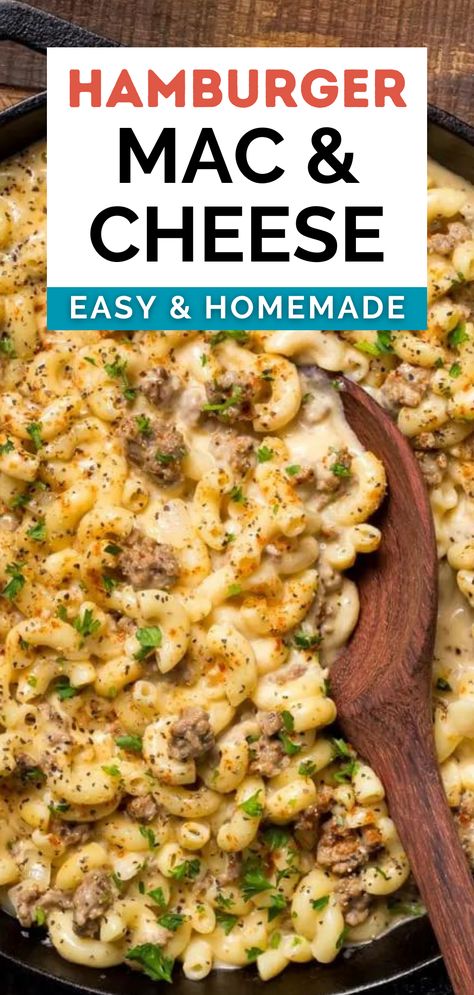 Slow Cooker Hamburger Mac And Cheese, Crockpot Beef Mac And Cheese Recipe, Homemade Hamburger Mac And Cheese, Cheesey Hamburger Mac, Cheeseburger Mac And Cheese Crockpot, Homemade Cheeseburger Mac, Crockpot Hamburger Mac And Cheese, Hamburger Mac And Cheese Soup, Hamburger Mac And Cheese Recipe