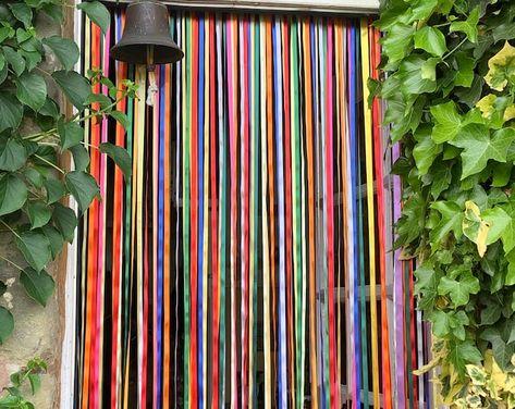 vintageSariIndia - Etsy Fly Curtain, Insect Screen Window, Rag Curtains, Ribbon Curtain, Screen Window, Insect Screening, Doorway Curtain, Beach Huts, Door Curtain