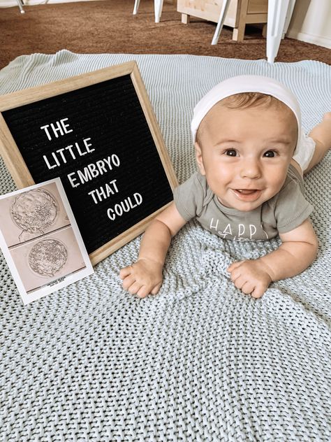 #ivf #ivfjourney #ivfsucces #ivfbaby #infertility #transfer #baby  #embryo #babyphotography  #newbornphotography #ivfphotography #babyboy #letterboard Ivf Pregnancy Announcement, Ivf Pregnancy, Tenacious D, Egg Donor, Ivf Baby, Ivf Cycle, Miracle Baby, Baby Prep