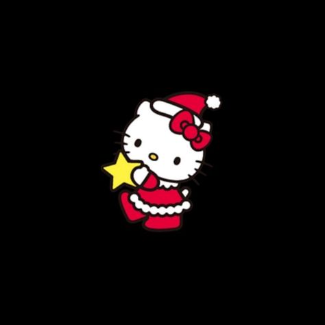 Christmas Png Icons Black Background, Black Christmas Icons, Christmas Widgets Hello Kitty, Christmas Pfps Y2k, Profile Pics Christmas, Cute Christmas Profile Pics, Y2k Christmas Pfp, Christmas Profile Pics Aesthetic, Christmas Pfp Cartoon