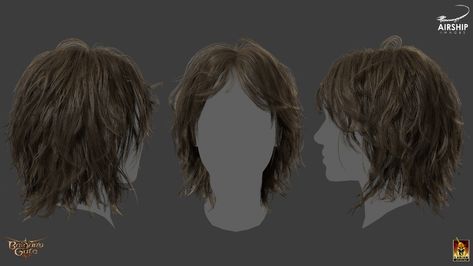 Hair Cut Guide, Hair References, Mod Hair, Men Haircut Curly Hair, Shaggy Short Hair, Baldur's Gate 3, Mens Hairstyles Thick Hair, Baldurs Gate, Hair Inspiration Short