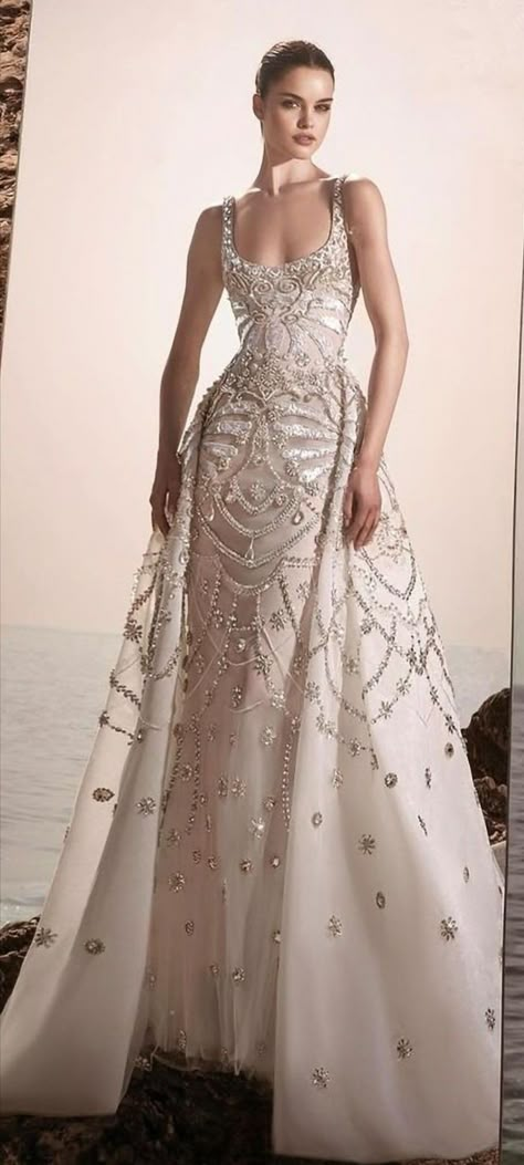 Zuhair Murad Bridal, Couture Wedding Gowns, Smart Dressing, Warm Tights, Best Winter Outfits, Pretty Wedding Dresses, Dream Wedding Ideas Dresses, Pretty Prom Dresses, Zuhair Murad