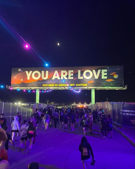 Bill I board sign with cute phrase you are love Carnival Signs, Love Festival, Electric Love, Rave Outfits Edc, Electric Daisy, Electric Daisy Carnival, Rave Outfits, Warm Weather, Vision Board