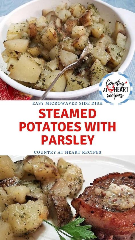 Potatoes And Rice, Poblano Recipes, Quick And Easy Weeknight Dinners, Russet Potato Recipes, Red Potato Recipes, Steamed Potatoes, Canned Potatoes, Potatoes In Microwave, Recipes Vegetables