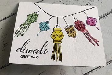 Diwali Card Aesthetic, Handmade Diwali Cards, Diwali Cards Design, Diwali Cards Handmade Creative, Diwali Doodle, Diwali Chart, Diwali Card Ideas, Diy Diwali Cards, Diwali Greetings Cards