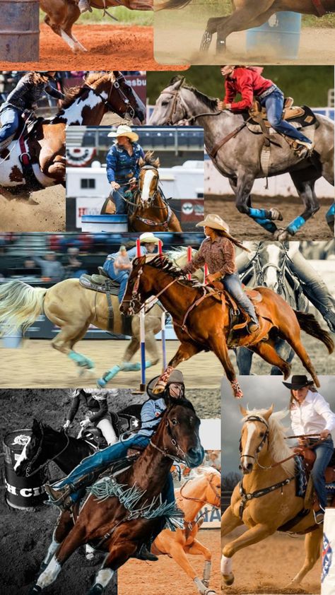 #barrelracing Barrel Racing Backgrounds, Barrel Racing Wallpaper Iphone, Race Horse Aesthetic, Barrel Racing Wallpaper, Rodeo Wallpaper, Barrel Racing Photos, Dear Rodeo, Horse Collage, Horses Aesthetic