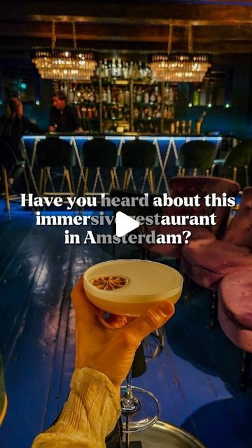 WANDER-LUST on Instagram: "HAVE YOU HEARD ABOUT THIS IMMERSIVE VISUAL RESTAURANT IN AMSTERDAM? 💫  It's completely hidden in a 13th Century courtyard of the Bethaniën Monastery, yet it's right in the middle of the famous Red Light District!   Enjoy a 5-course meal with additional wine-pairing and enjoy a visual experience while you eat. We loved the food and that this restaurant only has 27 seats, making it an intimate and exclusive setting.  Who would you take here?   Hidden gem Amsterdam Immersive restaurant #Bellezzatherestaurant #bellezzaamsterdam" Immersive Food Experience, Immersive Restaurant, 5 Course Meal, Food Experience, Red Light District, Course Meal, Food Experiences, Wine Pairing, Hidden Gem