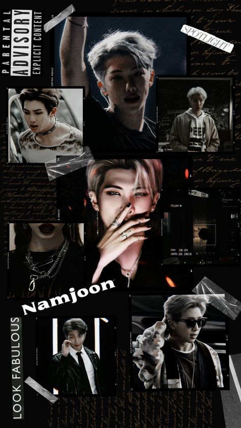 Namjoon Wallpaper, Jhope Jimin Taehyung Jungkook, Bts Black And White, Bts Jungkook Birthday, Bts Facts, Bts Aesthetic Wallpaper For Phone, Rap Lines, Bts Rap Monster, Taehyung Jungkook