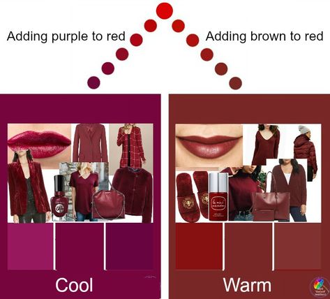 Burgundy or Maroon? what's the difference? #burgundy #maroon https://www.style-yourself-confident.com/burgundy-or-maroon.html Burgundy Color Combinations, Color Undertones, Deep Summer, Cool Summer Palette, Cool Winter Color Palette, Deep Autumn Color Palette, Color Seasons, True Autumn, Summer Palette