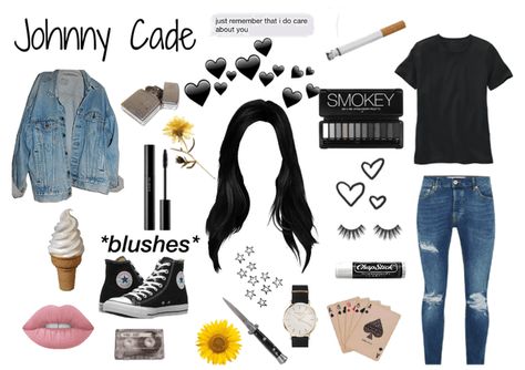 Johnny Cade, Care About You, Mood Boards, Polyvore Image, Blush