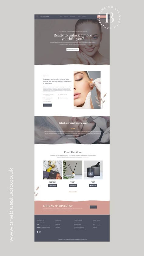 Beauty, Aesthetics Website Design  Website Design Clinic Website Design Inspiration, Botox Website Design, Skin Clinic Website Design, Facial Website Design, Beauty Clinic Website Design, Aesthetic Clinic Website Design, Esthetician Website Design, Cosmetic Website Design, Cosmetics Website Design