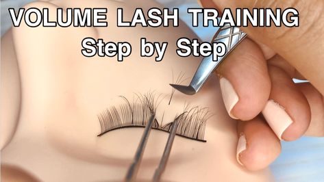 Volume Extensions, Lash Babe, Visual Video, Lash Fans, Lash Training, Babe Lash, Eyelash Extension Training, Lash Application, Volume Eyelash Extensions