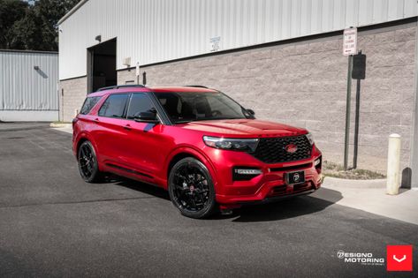 Ford Explorer St, New Ford Explorer, Explorer St, 2020 Ford Explorer, Win For Life, Vossen Wheels, Ford Explorer Xlt, Mid Size Suv, Sport Trac