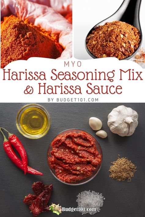 Kebab Seasoning Recipe, Harissa Seasoning Recipes, Harissa Spice Blend Recipe, Armenian Breakfast, Harissa Seasoning, Seasoning Mix Recipes, Homemade Harissa, Harissa Sauce, Harissa Recipes