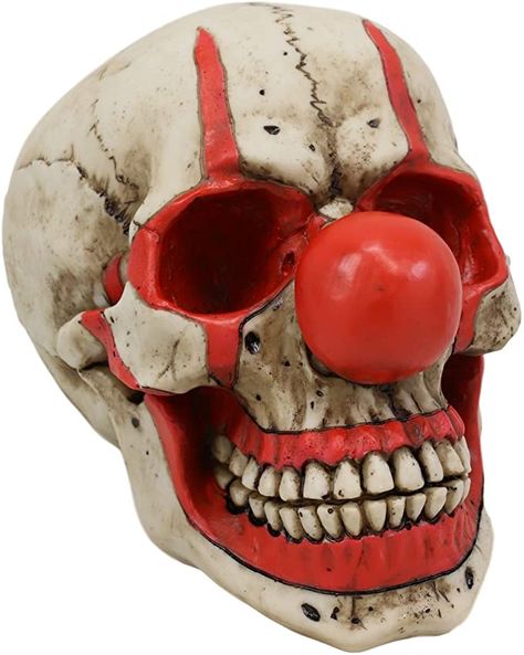 Joker Skull, Skeleton Clown, Clown Skeleton, Jester Skull Drawing, Skull Clown, Evil Clown Mask, Clown Halloween, Skull Ceramic Sculpture, Clown Nose