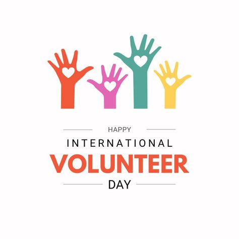 International Volunteer Day Ideas, International Volunteer Day, Acknowledgments For Project, Church Volunteers, International Volunteer, The Volunteers, Volunteer Programs, World Days, Volunteer Work