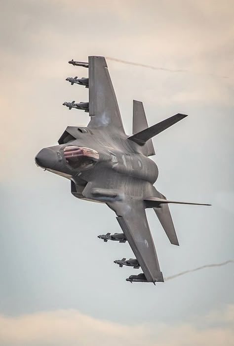 war is only for stupids, but... Jet Aviation, F 35 Lightning, Jet Fighter Pilot, F 35 Lightning Ii, Stealth Aircraft, Us Military Aircraft, Airplane Fighter, Lockheed Martin, Air Fighter