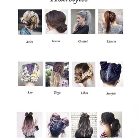 Zodiac Signs Hairstyles, Hairstyles Zodiac Signs, Retro Ootd, Zodiac Clothes, Zodiac Signs Animals, Virgo Aquarius, Astrology Aesthetic, Libra Pisces, Zodiac Sign Fashion