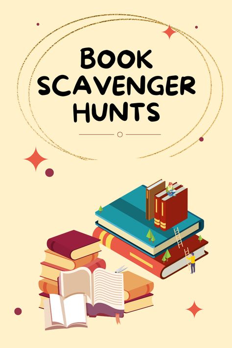 Two different book scavenger hunts for kids you can print. The first sends kids on the hunt for certain types of books. The second has them hunting for different things inside a book. Book Scavenger, Book Scavenger Hunt, Scavenger Hunt For Kids, Boy Girl Twins, Types Of Books, Scavenger Hunts, No Ads, Scavenger Hunt, Me Time