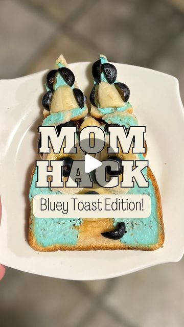 Bingo Toast From Bluey, Bluey Sandwiches, Bluey Toast For Kids, Sister Bingo, Fancy Foods, Boys Food, Kids Breakfast, Random Recipes, Party Sandwiches