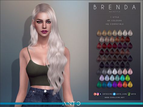 Anto Hairs Sims 4, Sims 4 Anto Hair, Alpha Cc, Sims 4 Tsr, Sims 4 Black Hair, Pelo Sims, Sims 4 Gameplay, The Sims 4 Download, Sims Four