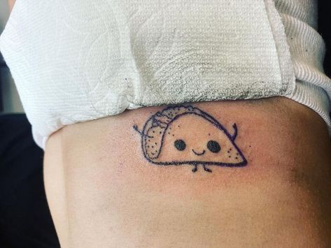 Burrito Tattoo, Taco Tattoo, Taco Tattoos, Motivational Tattoos, Simpsons Tattoo, Chinese Tattoo, Small Girl Tattoos, Tattoo Fails, Bff Tattoos