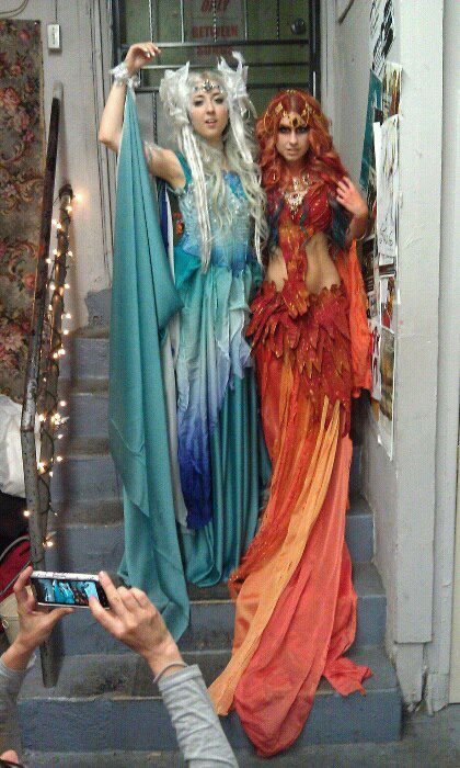 Sun And Moon Costume, Happy Skull, Fire Costume, Moon Costume, Fire Goddess, The Mask Costume, Fire Fairy, Goddess Costume, Ice Dresses