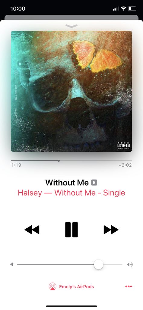 Without Me Song, Halsey Music, Halsey Songs, Playlist Songs, Feeling Song, Song Recommendations, Music Album Covers, Iphone Hacks, Music Mood