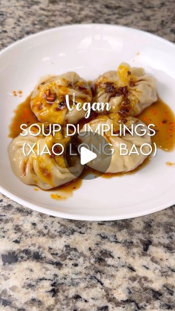 Dominique | Vegan Hippie Sol on Instagram: "I made some Vegan Soup Dumplings, and they exceeded my expectations. Surprisingly, many soup dumplings contain gelatin, making them non-vegan. But don’t fret! With this recipe, you can now enjoy vegan dumplings. 🤩🌱🥟 Soup Dumpling Broth ingredients: 2 cups water 2-3 tablespoons tamari 1-2 tablespoon vegan oyster sauce Half cube of vegan chicken bouillon cube or 1 tsp of bouillon paste 3-5 dried shiitake mushrooms Scallions Crushed red pepper White Dumpling Broth, Veggie Dumplings Recipe, Soy Free Tofu, Vegetarian Dumpling, Soup Dumpling, Vegan Shrimp, Vegan Dumplings, Tofu Soup, Soup Dumplings