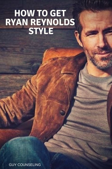 Learn how to style like Ryan Reynolds from clothing to facial hair. Simple, easy to follow tips in just one click. #ryanreynolds #mensstyle #mensfashion #malecelebrities Ryan Reynolds Clothing Style, Ryan Reynolds Wardrobe, Ryan Reynolds Fashion Style, Tom Hardy Style Casual, Mens Fashion Over 50 For Men, Ryan Reynolds Style Outfits, Ryan Reynolds Style 2023, Ryan Reynolds’s Style, Ryan Reynolds Style Summer