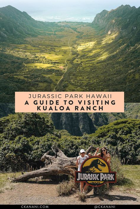 Jurassic Park Hawaii - A Guide to Visiting Kualoa Ranch — ckanani Hawaiian Phrases, Hawaii 2023, Hawaii Ideas, Hawaii Living, Hawaii Trip Planning, Disney Hawaii, Kauai Travel, Hawaii Theme, Oahu Vacation