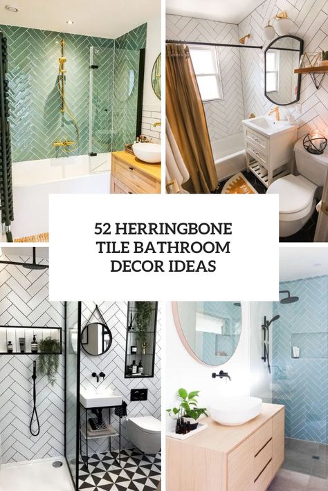 Picture of Herringbone Tile Bathroom Decor Ideas Vertical Herringbone Subway Tile, Herringbone Tile In Bathroom, Showers With Herringbone Tile, Small Bathroom Herringbone Tile, Hexagon And Herringbone Tile Bathroom, Herringbone Bathroom Backsplash, Bathroom Herringbone Tile Wall, Herringbone Tiles Bathroom, Herringbone Tub Surround