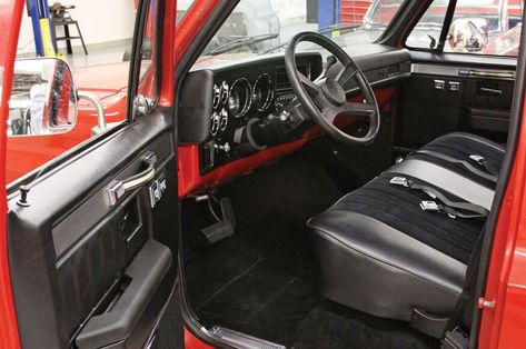 Revamping a 1985 C10 Silverado Interior with LMC Truck Truck Interior Ideas, Truck Chevy, Lmc Truck, 87 Chevy Truck, Best Pickup Truck, New Truck, C10 Chevy Truck, Custom Chevy Trucks, C10 Trucks