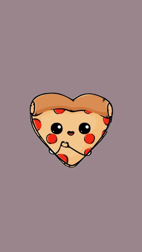 Pizza Phone Wallpaper, Pizza Heart Drawing, Cute Pizza Wallpaper, Pizza Wallpaper Backgrounds, Pizza Wallpaper Iphone, Heart Phone Wallpaper, Tomato Drawing, Pizza Wallpaper, Pizza Pictures