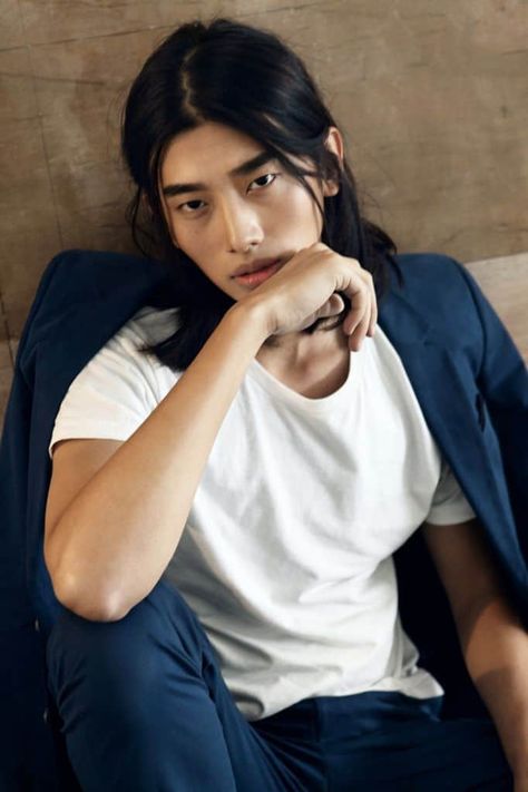 Asian Men natural Long Hair Asian Guy Long Hair, Guy Long Hair, Asian Guy, Guy Haircuts Long, Asian Men Hairstyle, Men's Long Hairstyles, Asian Hair, Long Hair Styles Men, Long Hair Cuts