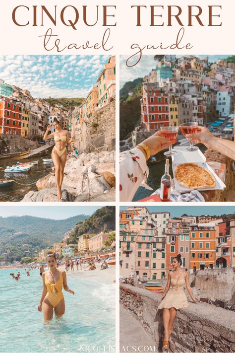 Things To Do In Cinque Terre Italy, Cinque Terre Hiking Outfit, Cinque Terre Travel Guide, Monterroso Cinque Terre, Cinque Terre Italy Outfit, Cinque Terre Outfit, Cinque Terre Aesthetic, Italy Manarola, Cinque Terre Hiking