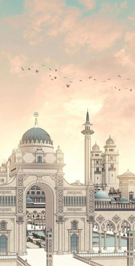 Persian Castle, Minecraft Kingdom, Time Magic, Anime Content, Persian Architecture, Anime Places, Persian Empire, Architecture Board, Historical Background