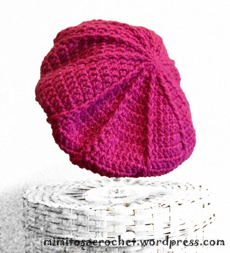 Patrones de boinas a crochet paso a paso Lace Baby Bonnet, Crochet Hood, Unique Anniversary Gifts, Crochet Cap, Cute Hats, Crochet Hat Pattern, Crochet Beanie, Crochet Accessories, Crochet Jewelry