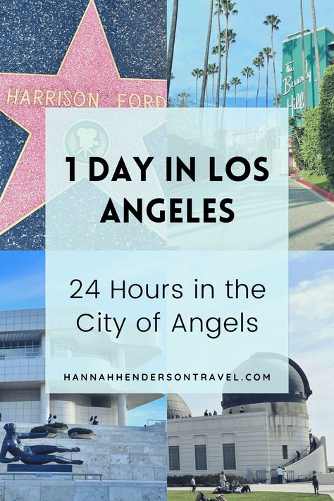 If you only have 1 day in Los Angeles, but still want to get the most out of your 24 hours in the city, here are my highlight suggestions. #LA #LosAngeles #24hrGuide 2 Days In Los Angeles, One Day In Los Angeles, Los Angeles Day Trips, Day In Los Angeles, Los Angeles Itinerary, Miami Travel Guide, 1 Day Trip, Cali Trip, Los Angeles With Kids