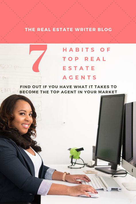 Want to know what it takes to become the best real estate agent in your market? #Experts reveal the 7 most important habits required to become a top producing #realestateagent in this transformational #blog post! Tips For Real Estate Agents, Women In Real Estate, Why Use A Real Estate Agent, Why Hire A Real Estate Agent, Should I Become A Real Estate Agent, Reasons To Hire A Real Estate Agent, Working For Yourself, Real Estate Slogans, Real Estate Coaching