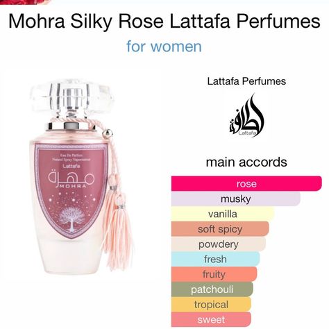 Mohra Silky Rose Price: N23,000 100ml Feminine Order now by sending a WhatsApp Message : 08127006323 for a quicker response or Send a DM . . . . [perfume vendor, affordable perfume, perfume plug in Lagos, perfume vendor in Abuja, perfume in ibadan, fragrances in Lagos, cheap perfume, budget friendly perfume, Arab perfume, perfumes in Ibadan, perfumes in Lagos, perfumes in Abuja, ] Arab Rose Perfumes, Perfume Vendor, Arabian Scents, Perfume Pictures, Affordable Perfume, Best Womens Perfume, Perfume Wishlist, Fragrance Lab, 2024 Wardrobe