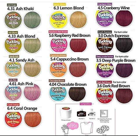 Pudding Hair Dye, Self Hair Dye, Hair Color Ash, Styles Wigs, Ammonia Free Hair Color, Cranberry Wine, Ash Beige, Ash Hair Color, Dye Hair