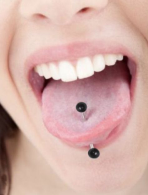 Black Tongue, Vintage Pop Art, Tongue Piercing, Tongue Rings, Lip Piercing, Body Mods, Black Aesthetic, Piercing Jewelry, To Tell